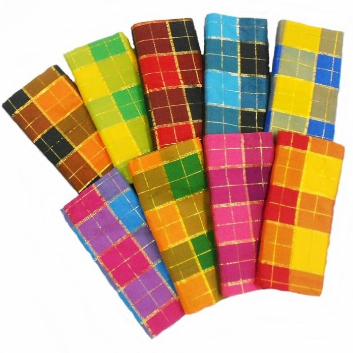 Clothes Kain Bugis Makasar / Sarung Baju Bodo / Kain Tenun Kotak Makasar