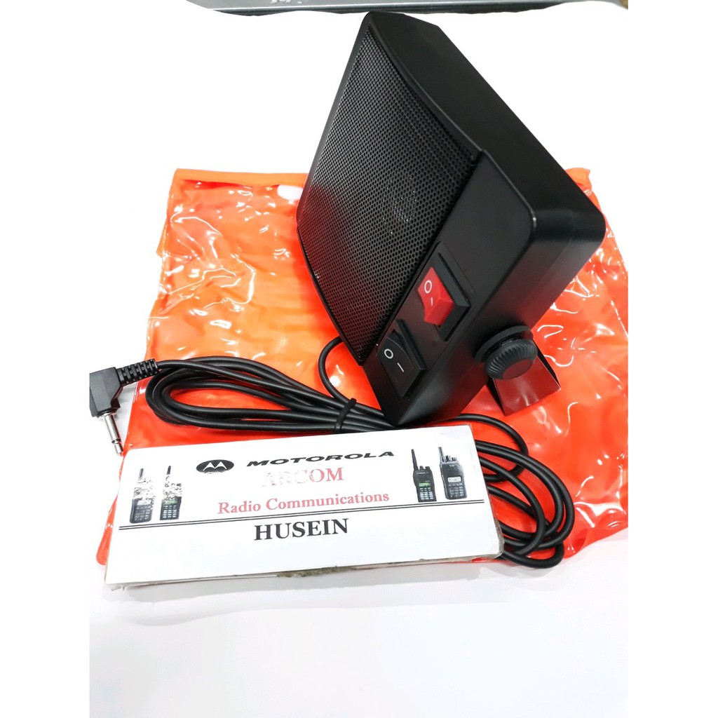 EKSTERNAL SPEAKER RADIO RIG ICOM 2300H ICOM 2730A SPEAKER RADIO RIG ICOM Bagus