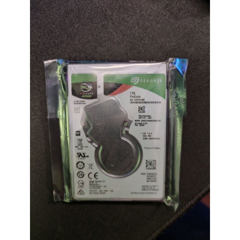 SSHD Seagate 1 TB 2.5 Inch