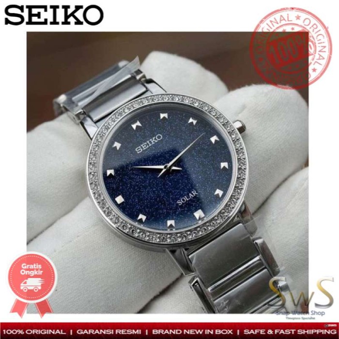 Jam Tangan Wanita Seiko SUP433 SUP433P1 Solar Original