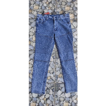 celana jeans panjang biker skinny 27-38
