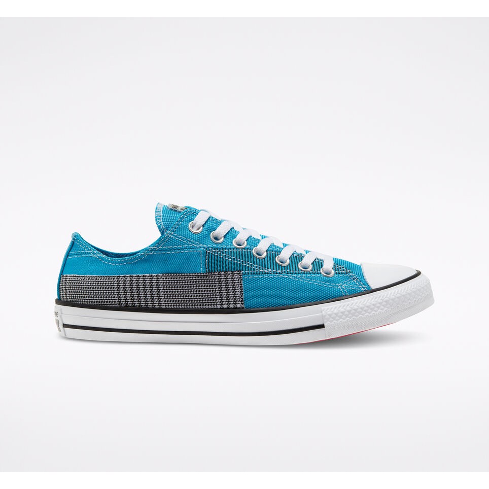 Converse Chuck Taylor All Star Hacked Fashion Patchwork Ox Blue Murah