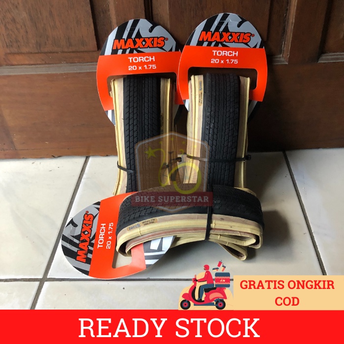 Ban Luar Sepeda Maxxis Torch 20 x 1.75 (406) Lipat BMX Mini