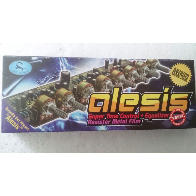 Alesis Super Tone Control Plus Equalizer Stereo Scorpion