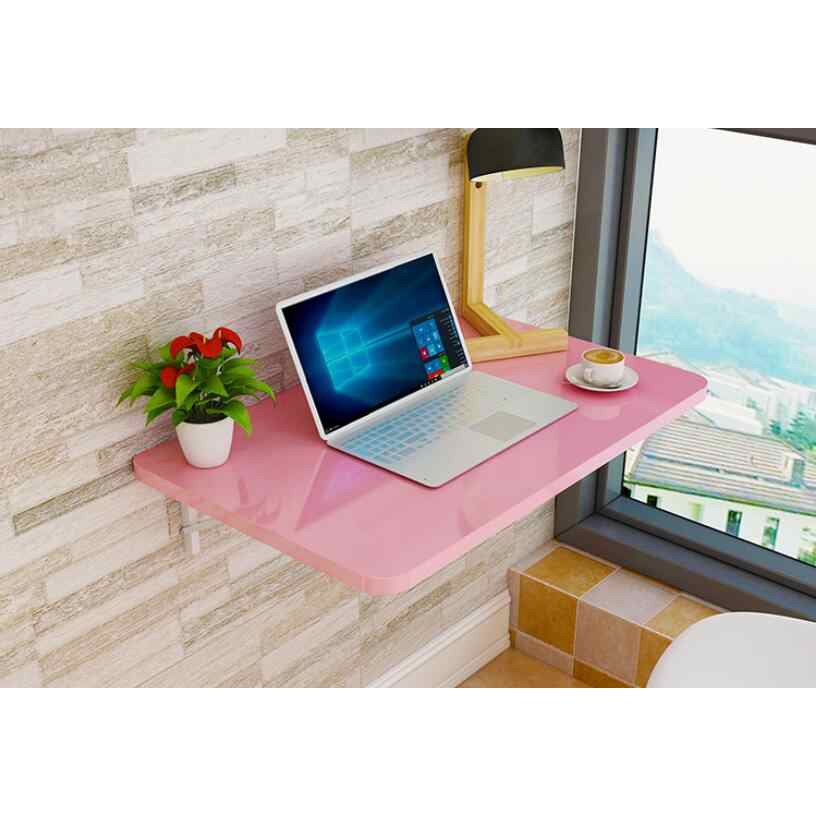meja lipat dinding minimalis meja laptop belajar lipat meja kerja meja belajar anak panjang 60x30