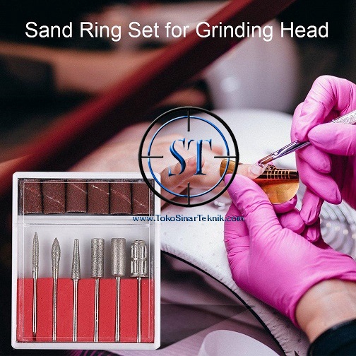 Mata Poles Diamond Set 3mm 6 Amplas Roll Aksesoris Mini Gerinder Asah Refill Bor Mini grinder