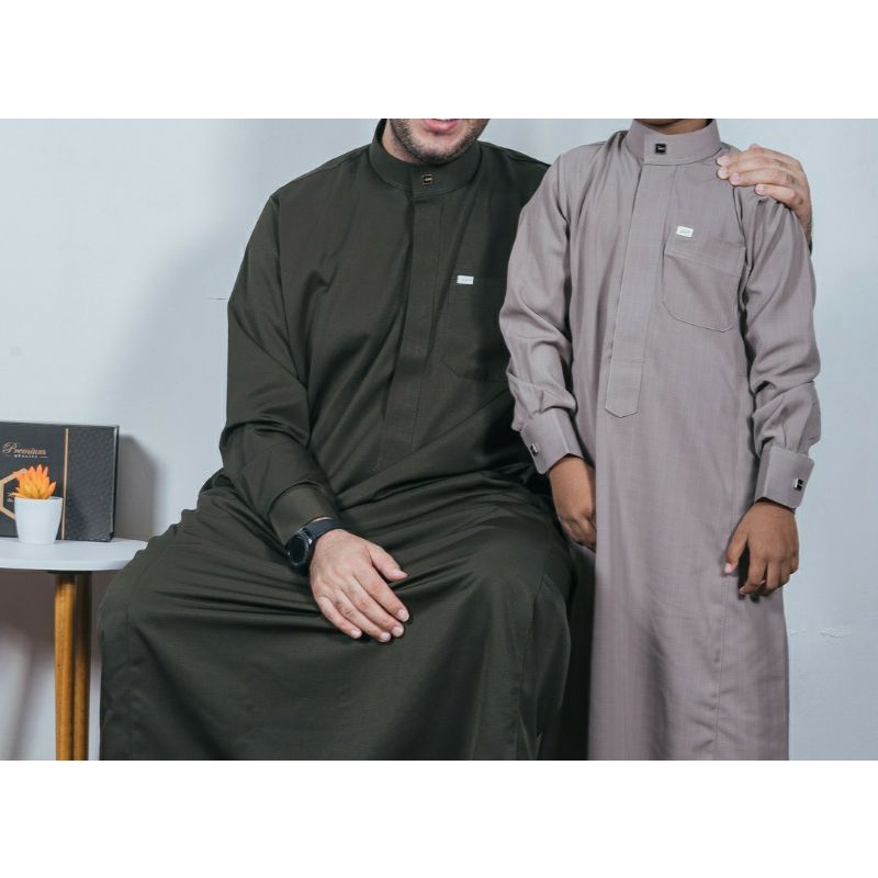 COD ALHARAMAIN WOOL PREMIUM MANSET TERBARU BERKUALITAS KANCING KOTAK EXCLUSIVE MODEL AL NOOR, GAMIS 