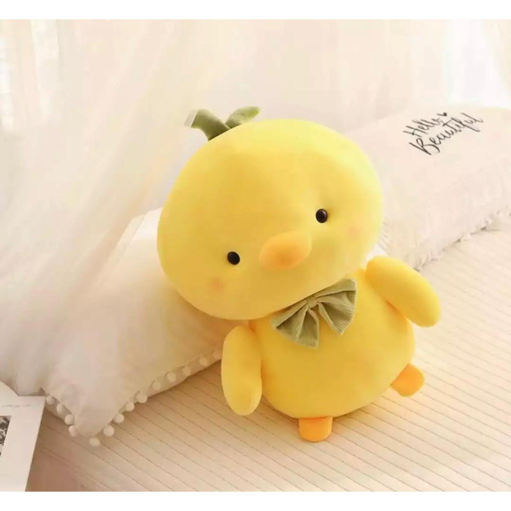 Boneka Bebek Kuning Mainan Anak Bebek Lucu Viral Halus Dan Lembut