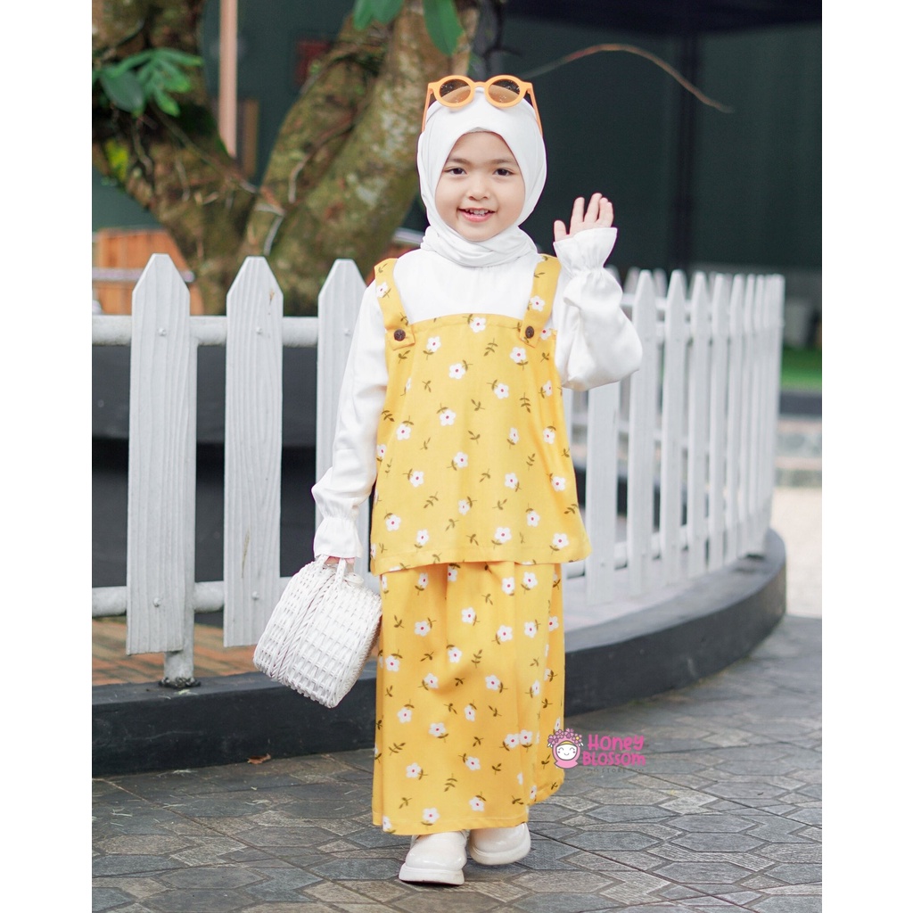 HoneyBlossom - setelan rok anak / setelan rok anak perempuan alyssa 1-5 tahun