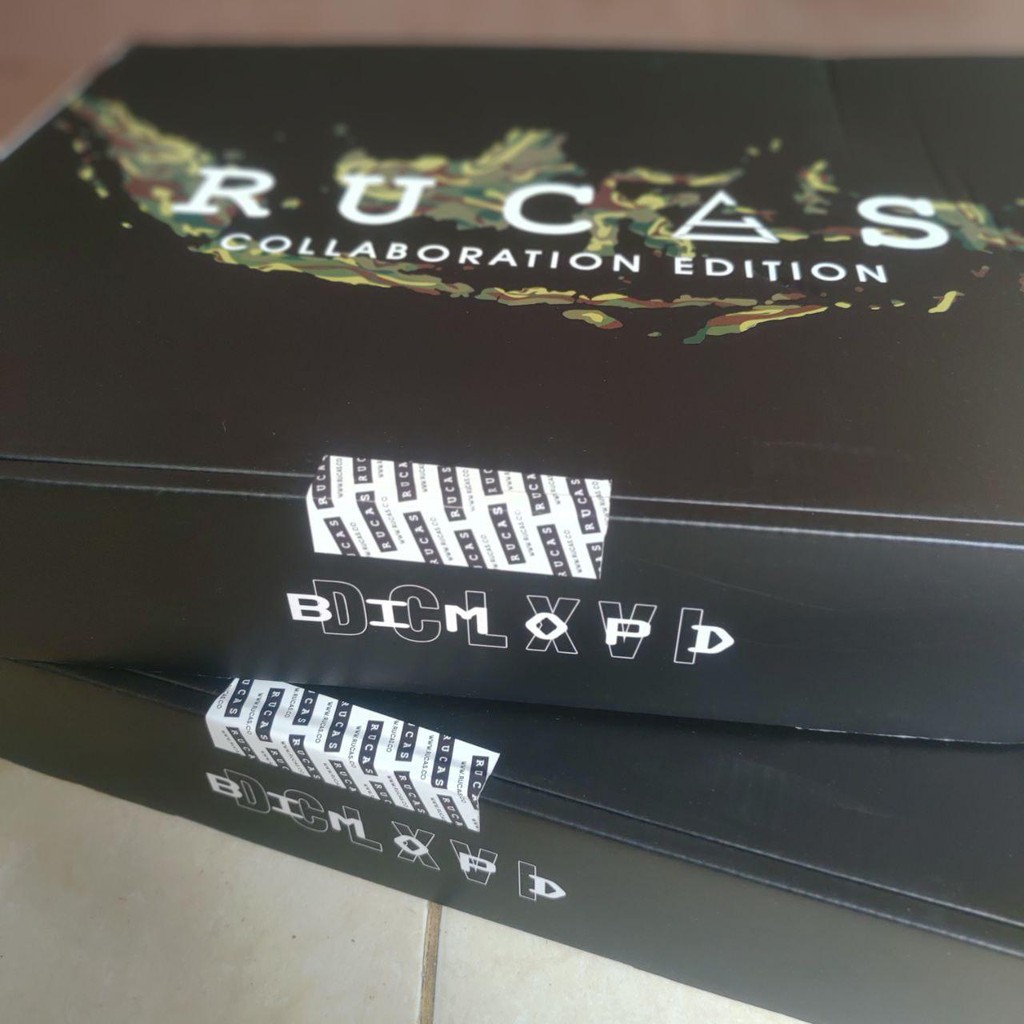 Celana Jeans Rucas x Bimopd size 29 30 Collaboration Edition Camo Biker Jeans