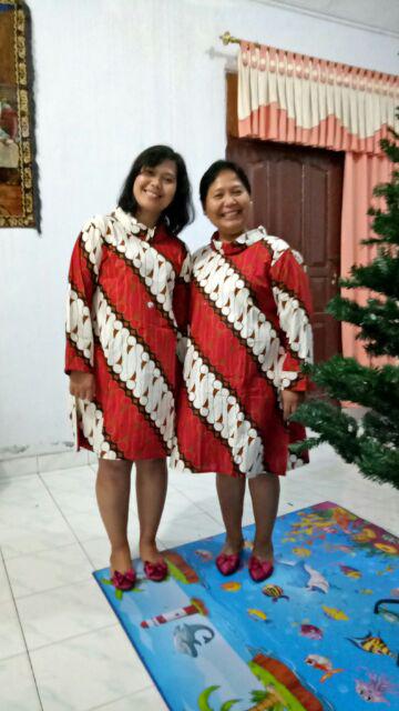 Dres Batik Wanita Motif Parang Gedhe