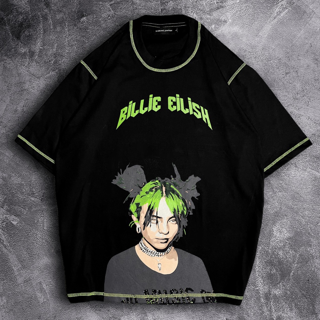 [Oversize] BAJU KAOS OVERSIZE / OVERSIZE T-SHIRT &quot;billie green&quot;