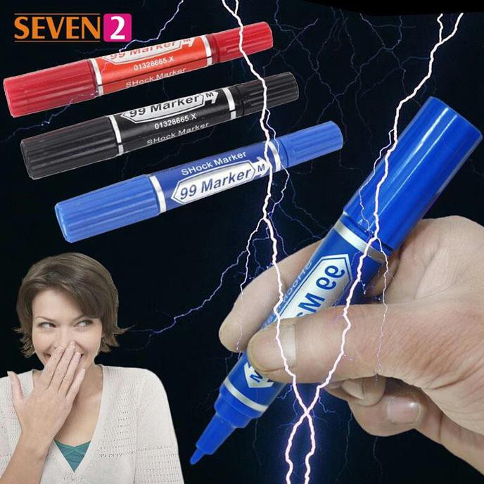 TERLARI5 mainan jahil spidol setrum kejut