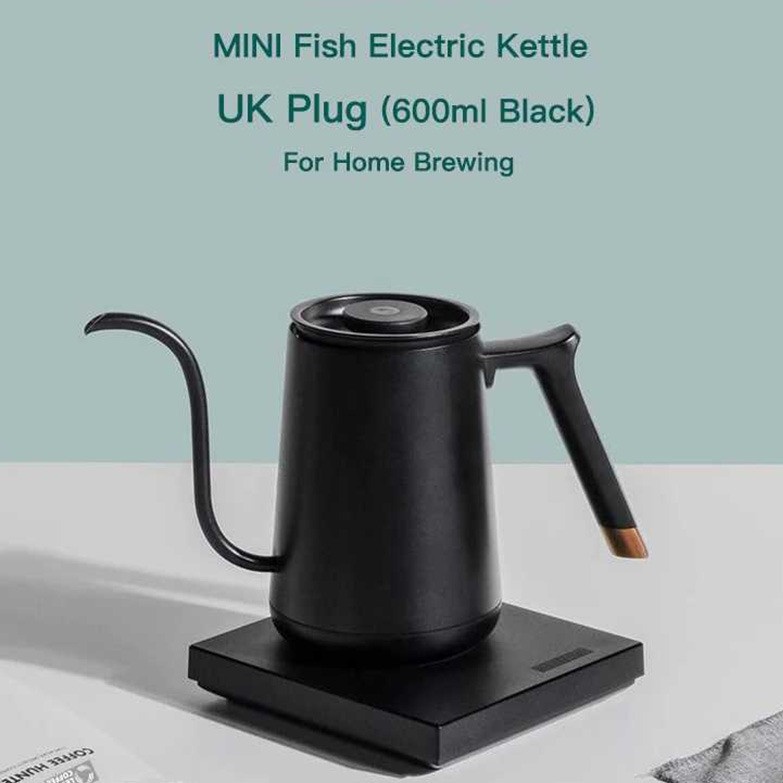 Teko Listrik Digital Pemanas Air Set Kettle 600ml Heater Base 1000W