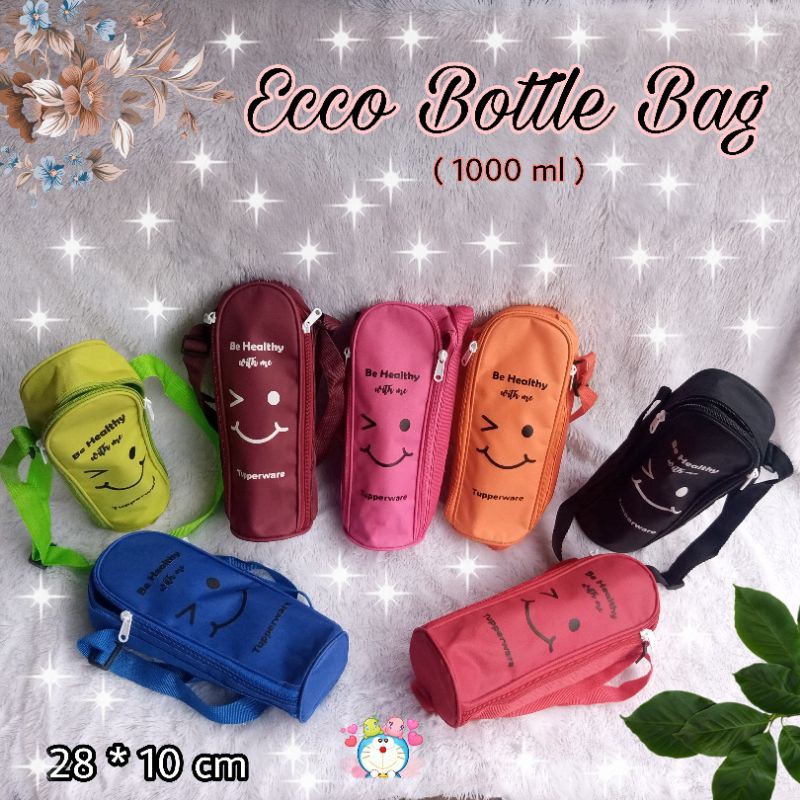 Tas tempat botol / tas ECO botol Tupperware 1 liter ( hanya tas )