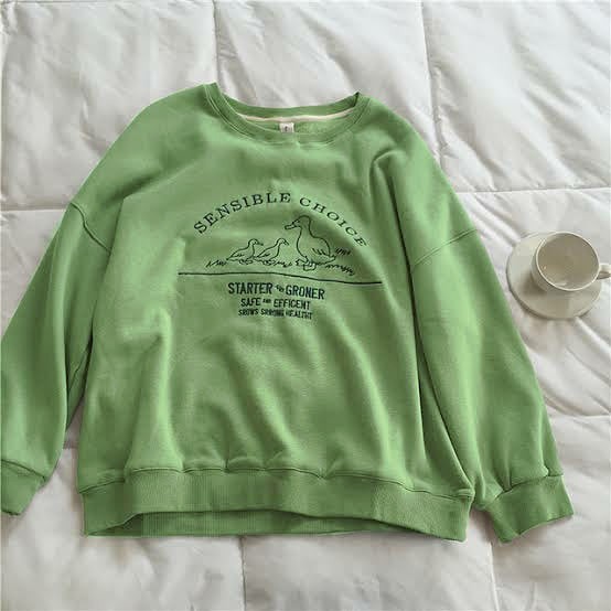 SENSIBLE CHOICE SWEATER / SWEATER UNISEX