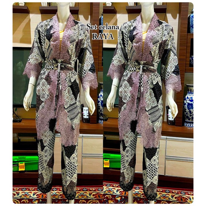 NEW PRODUK // SETELAN CELANA BATIK RAYA//ORIGINAL BY MIRAJAYA KEBAYA
