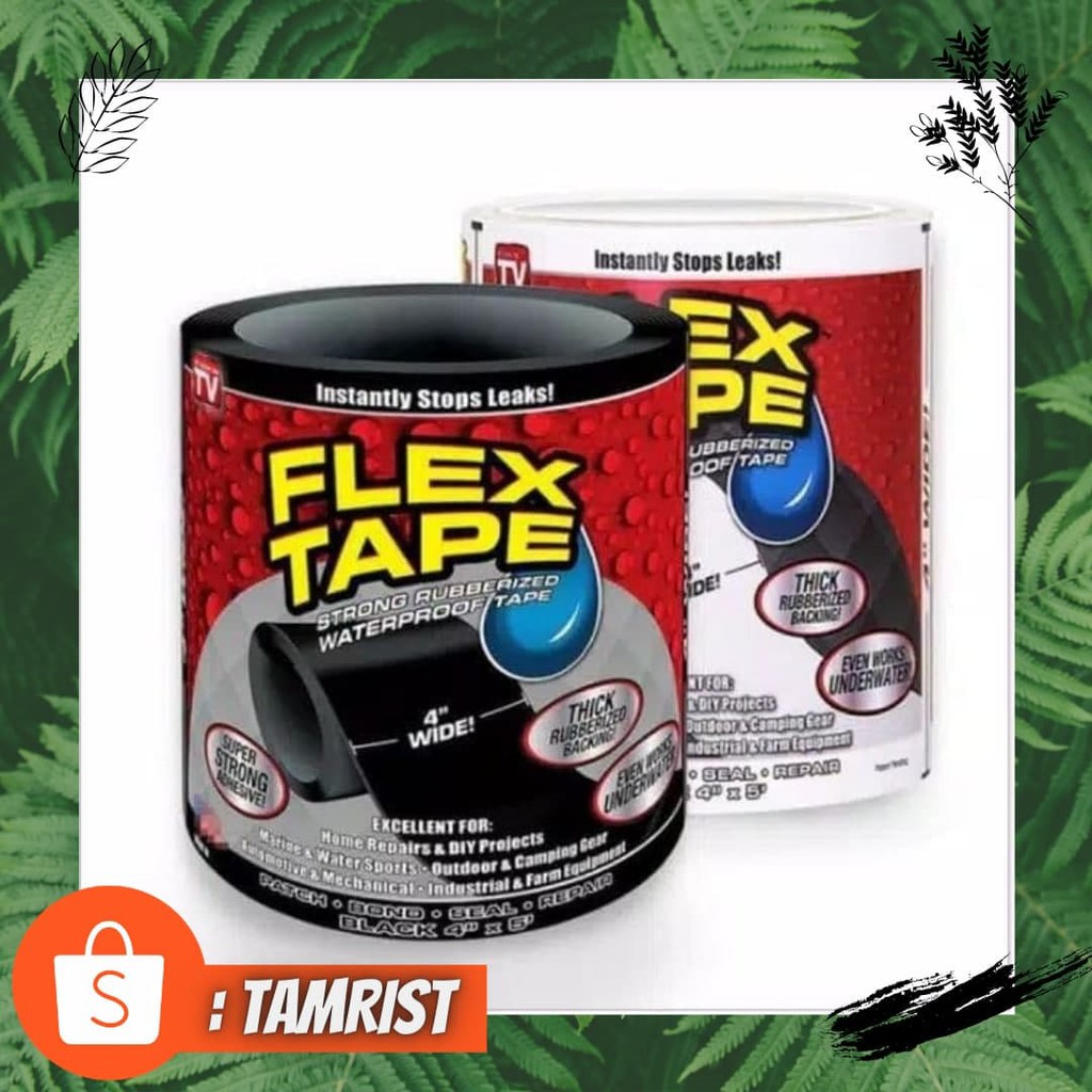 

FLEX TAPE WATERPROOF TAPE LAKBAN ISOLASI AJAIB 10cm