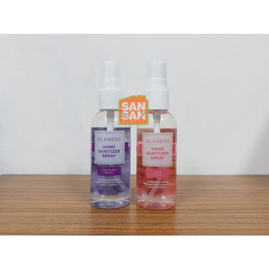 Jual Klarens Hand Sanitizer Spray 60 ml Shopee Indonesia