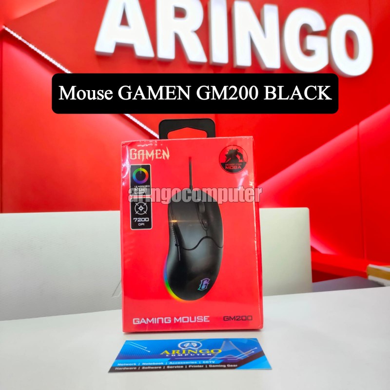 Mouse GAMEN GM200 BLACK