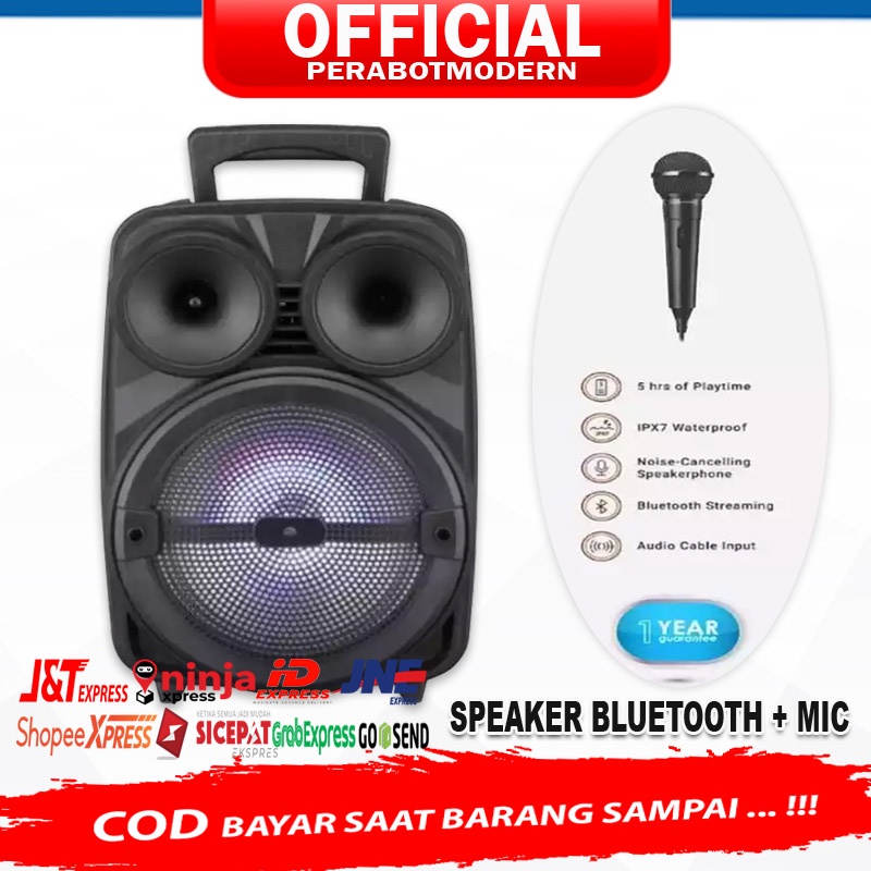 Speaker aktif bluetooth sx-5038 / Graind Power 3381 Gratis Mic/ Speaker aktif Bkuetooth MP3/ Mp4 Full bass