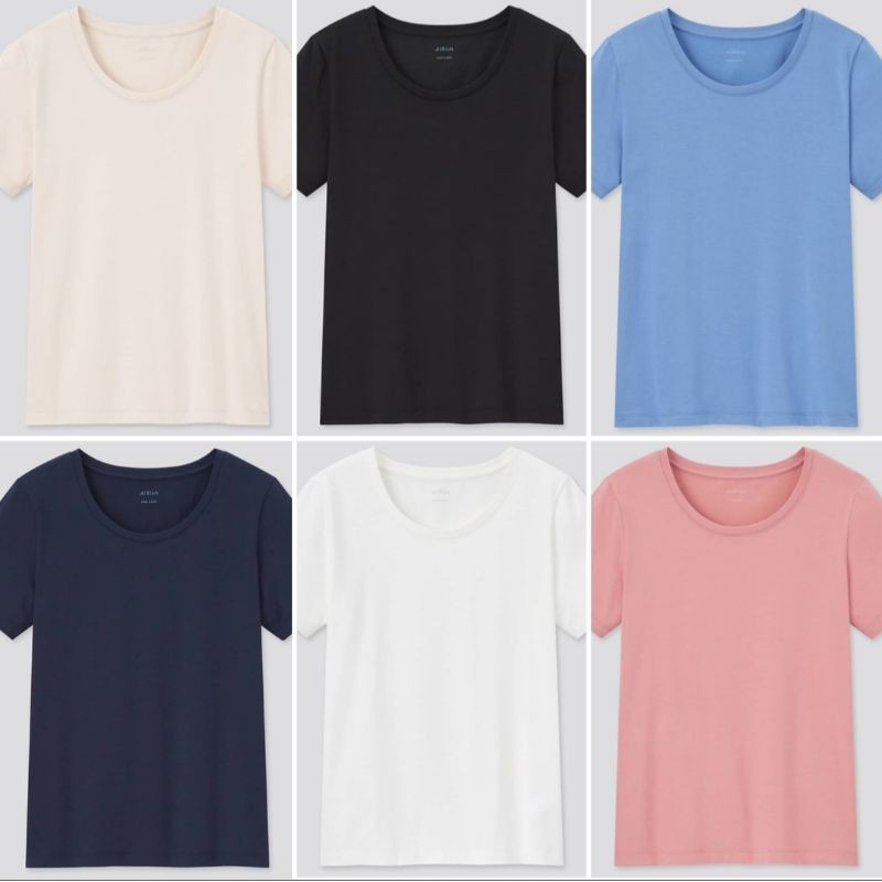 Woman Tshirt Airism Katun