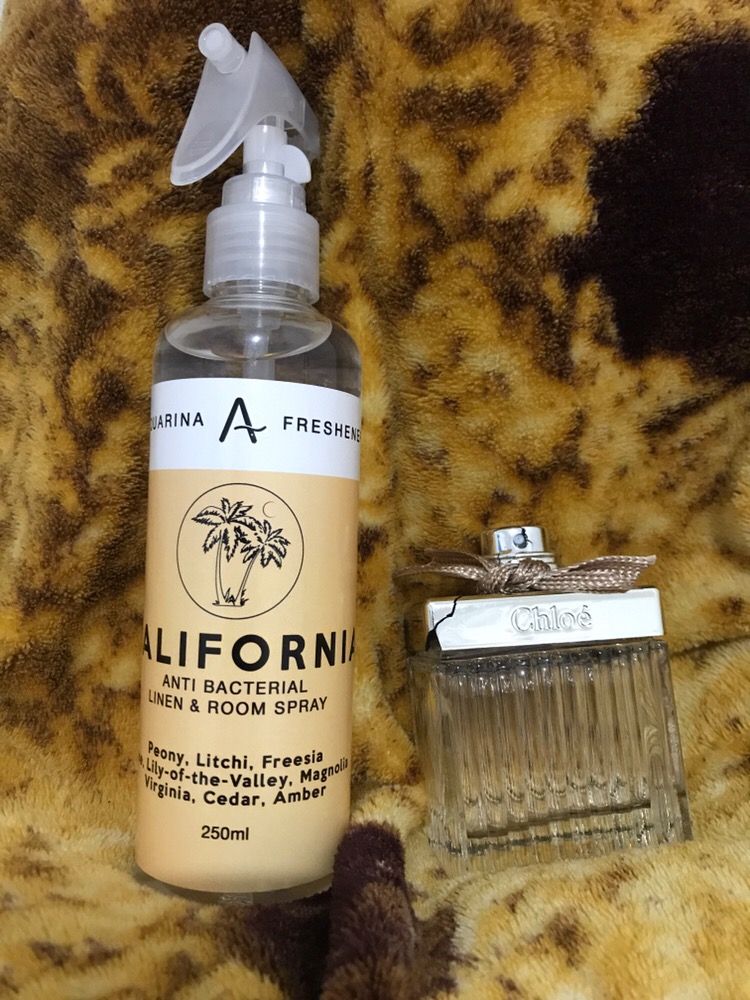 Aquarina Freshener Room Linen Spray Room Spray Parfum Pengharum Ruangan