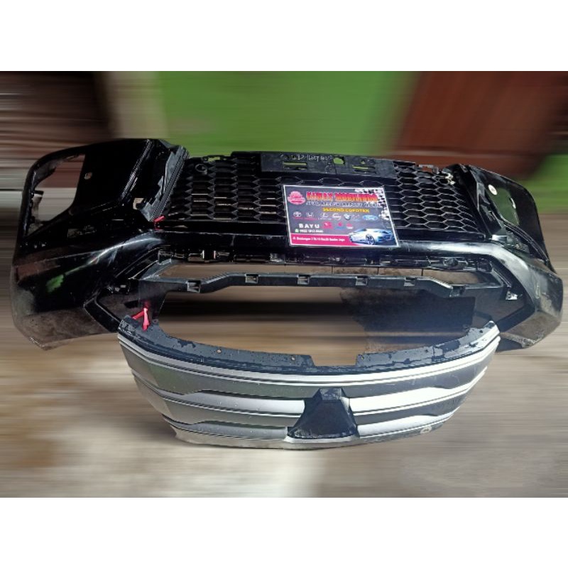 bemper depan pajero 2021-2022+grill+ram original