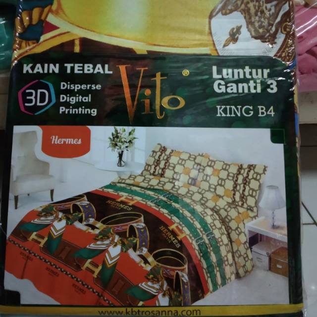 Sprei merk Rosnanna Vito king B4