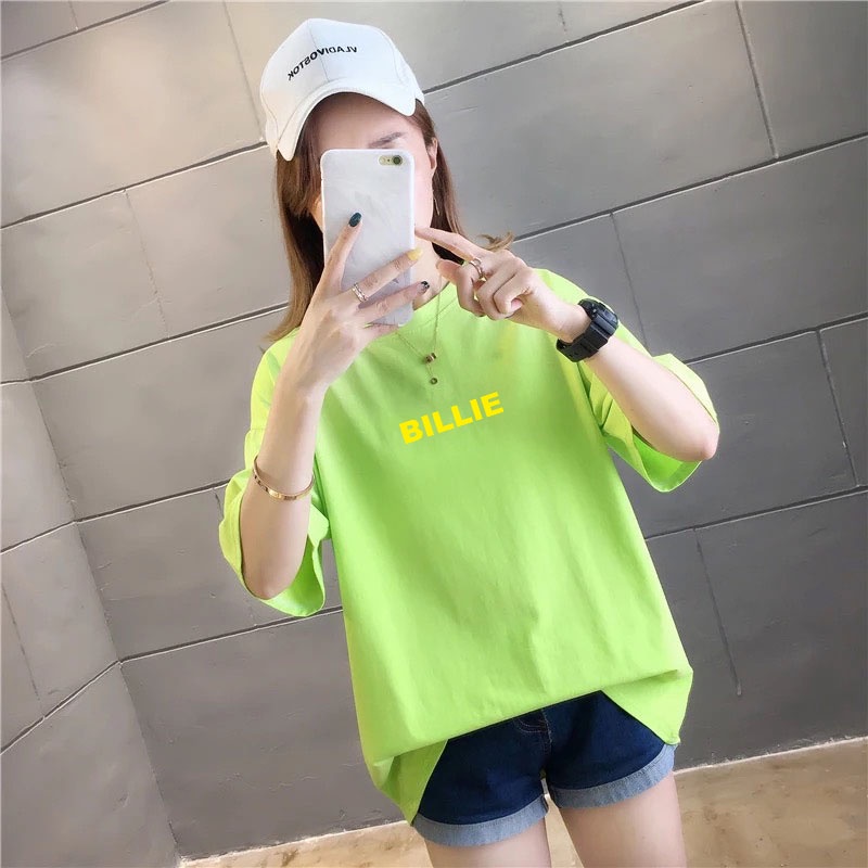 kaos BILLIE YELLOW / kaos wanita / KATUN 24S