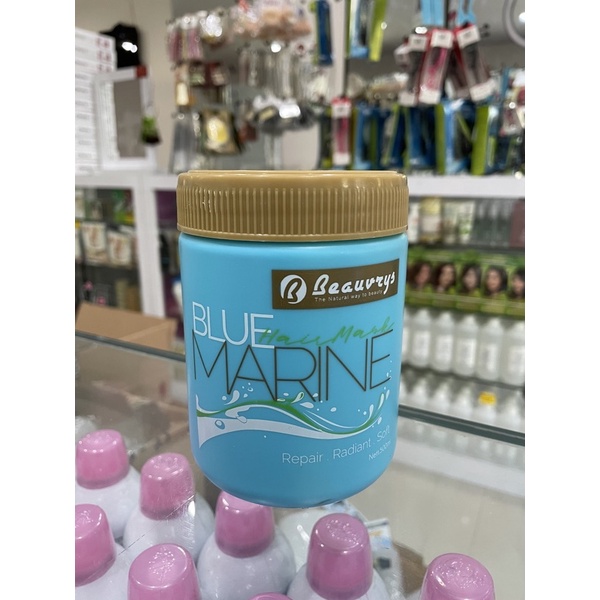 Beauvrys Blue Marine Hair Mask 500ml