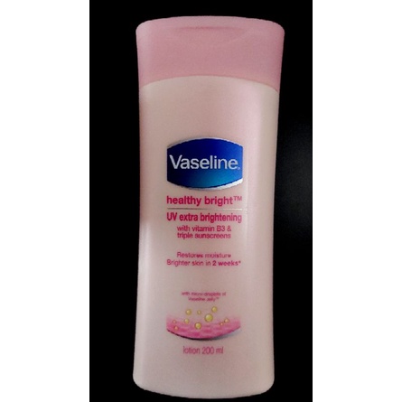 Vaseline Intensive Care / Vaseline Healthy Bright 200ml