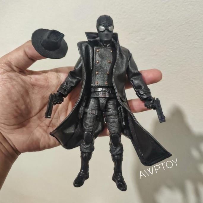 MARVEL LEGENDS SPIDERMAN NOIR - CLASSIFIED GI JOE SNAKE EYES NO MAFEX SDFSD5465
