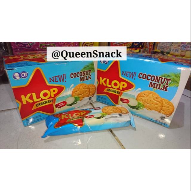 Biskuit Klop Coconut Milk