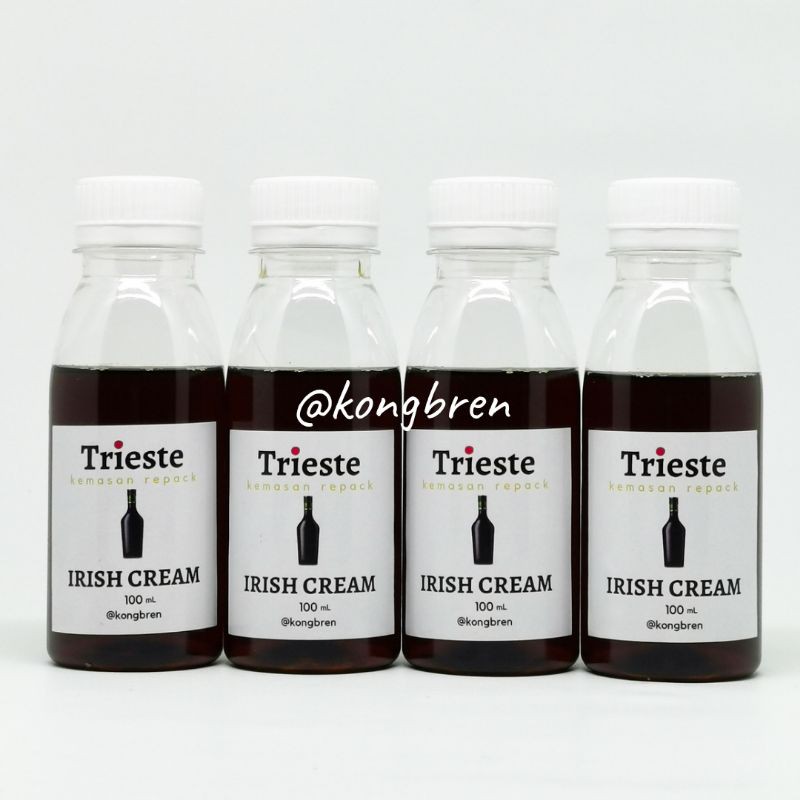 Sirup Irish Cream Trieste 100 ml - Trieste Syrup Irish Cream 100ml