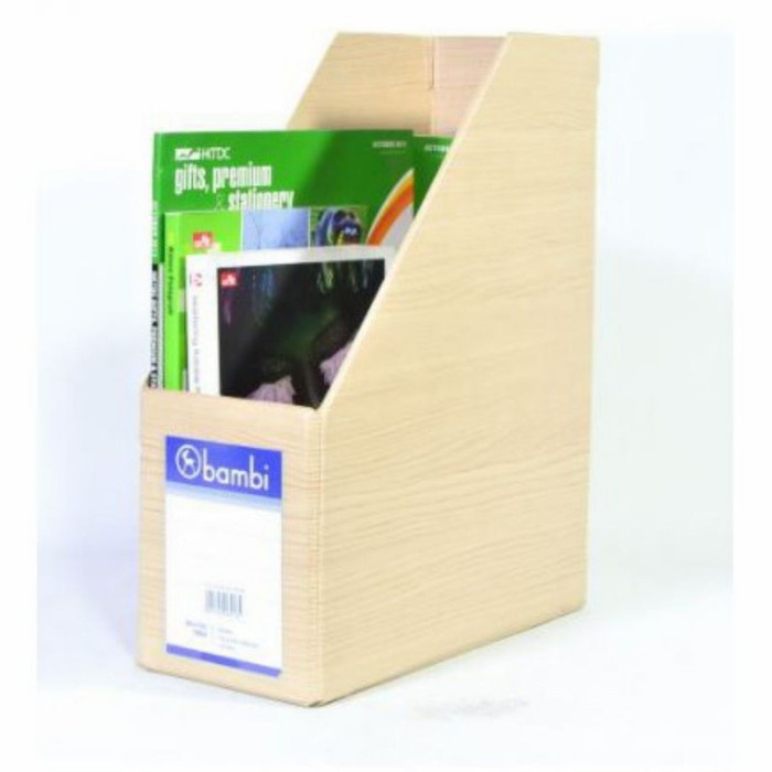 

File-Box- Box File Bambi 1033 Magazine File Brown Wood⠀⠀⠀⠀ -Box-File.