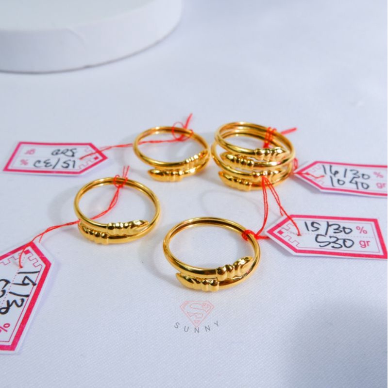 Cincin gold kadar 300%