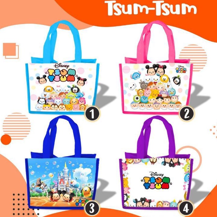 

Tas Goodie Bag Souvenir Karakter Tsum-Tsum Ultah Anak Tasyakuran Ulang Tahun Anak Tumpeng Mini Nasi Box Nasi Kotak Besek Murah Berkualitas