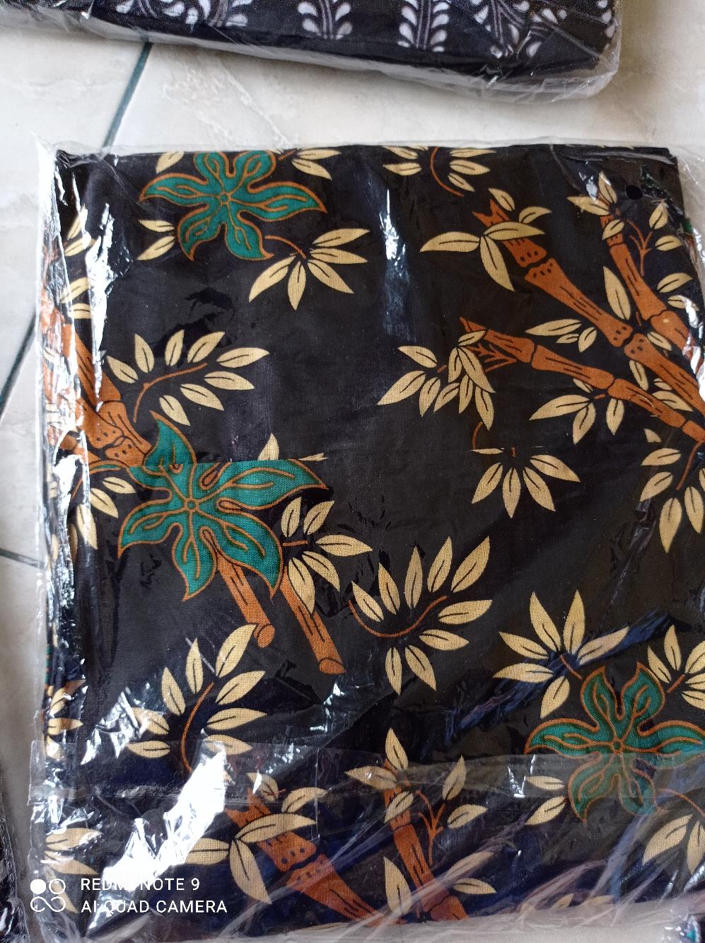 Gamis Batik Manggar Sekar Padi Kubis Daun Kupu Cantik