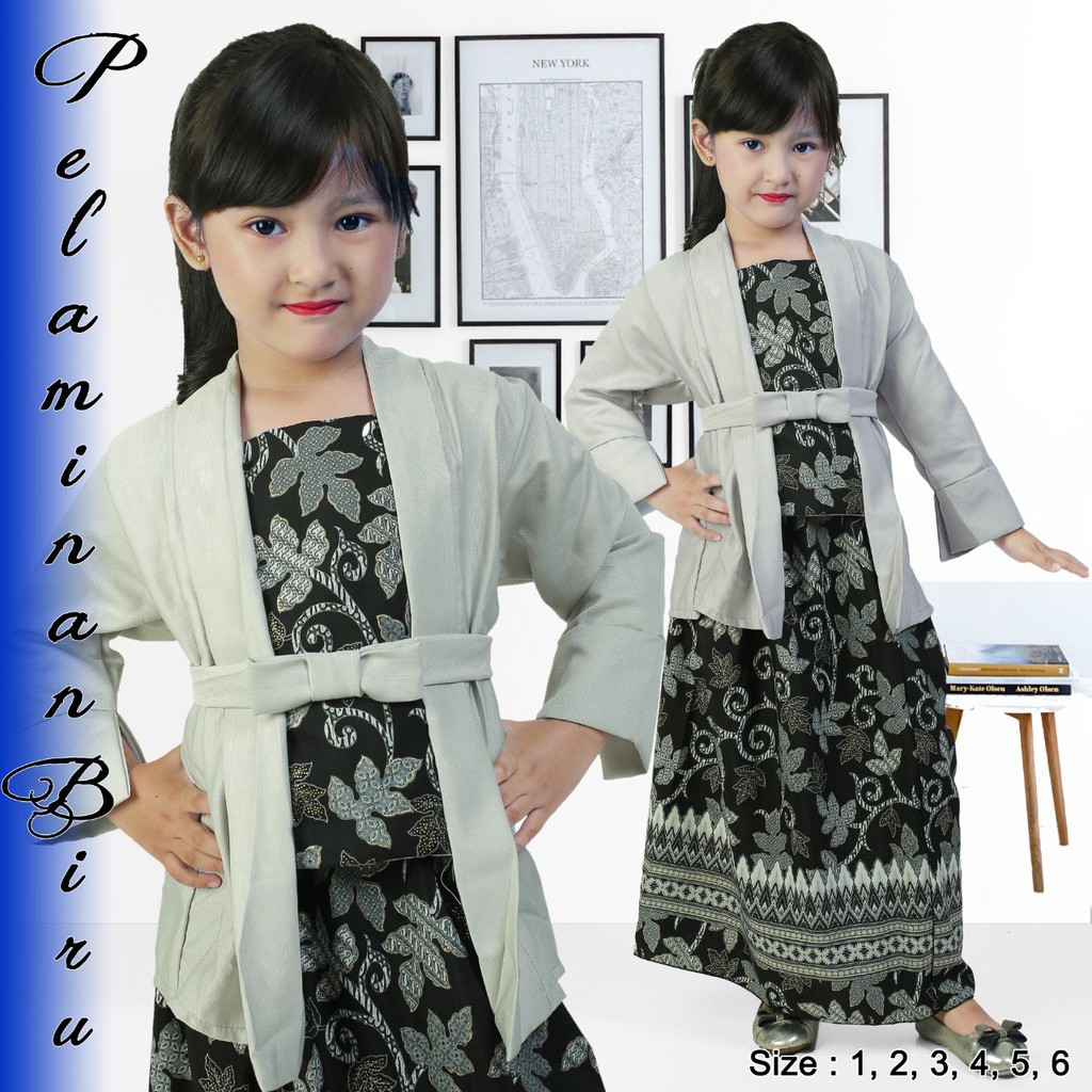 Ready Setelan Kebaya Kutu Baru Elnira Anak Shopee Indonesia