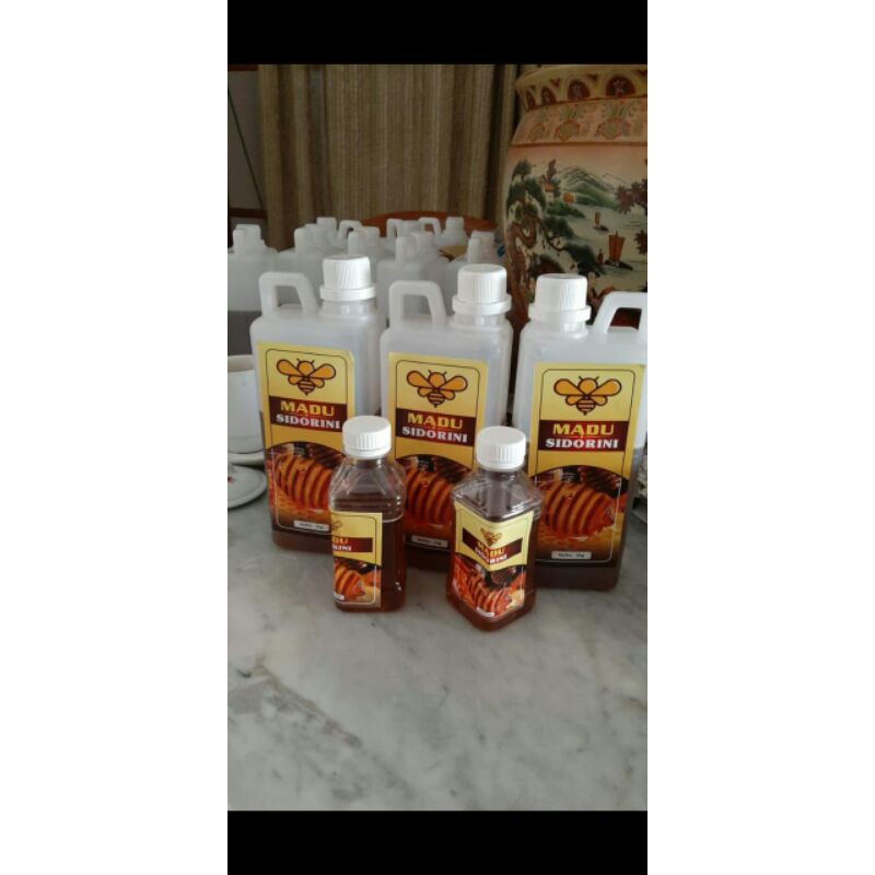 

madu kelengkeng *madu sidorini* 1kg, 500gr dan 250gr