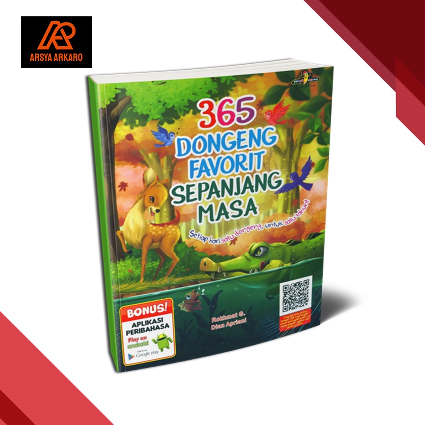 BUKU CERITA DONGENG ANAK 365 DONGENG FAVORIT SEPANJANG MASA