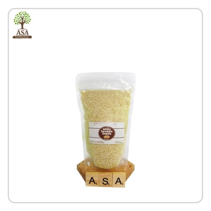 

DISKON White Sesame Seeds 100 gram / Biji Wijen Putih AP023