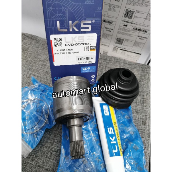 cv joint dalam honda Accord 82-84