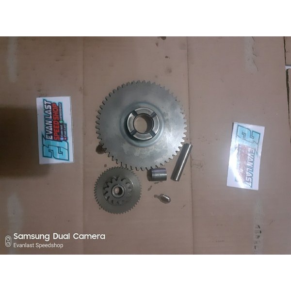 gigi gear starter lawan dinamo starter set cbr 150 old