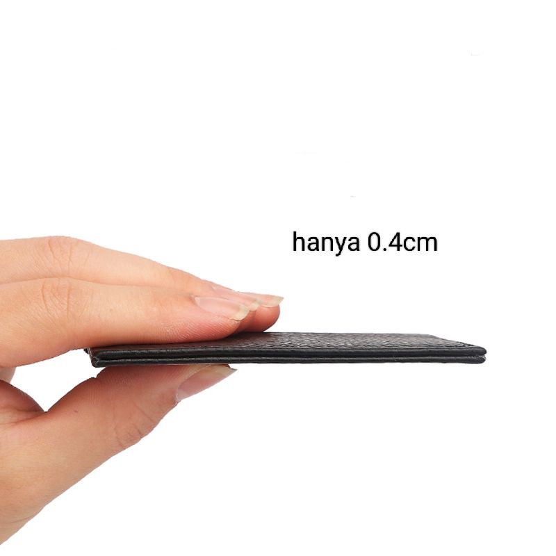 Dompet Kartu Kulit Asli 7 Slot Card Holder Slim 7 Slot