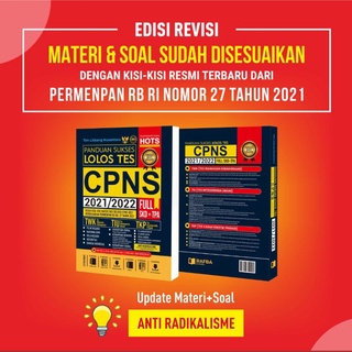 Jual BUKU CPNS 2022 PANDUAN SUKSES LOLOS TES CPNS 2021/2022 HOTS