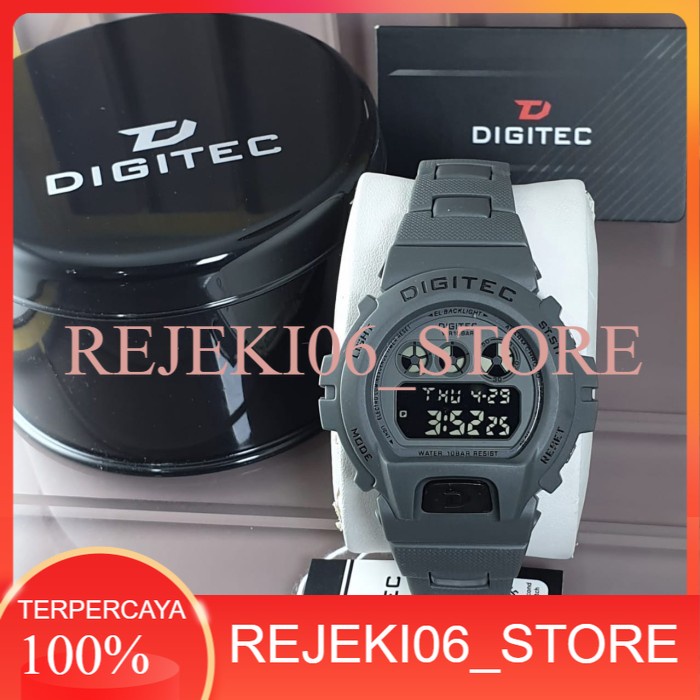 Jual Jam Tangan Digitec Pria Rubber DG5198R DG-5198R GY-4B