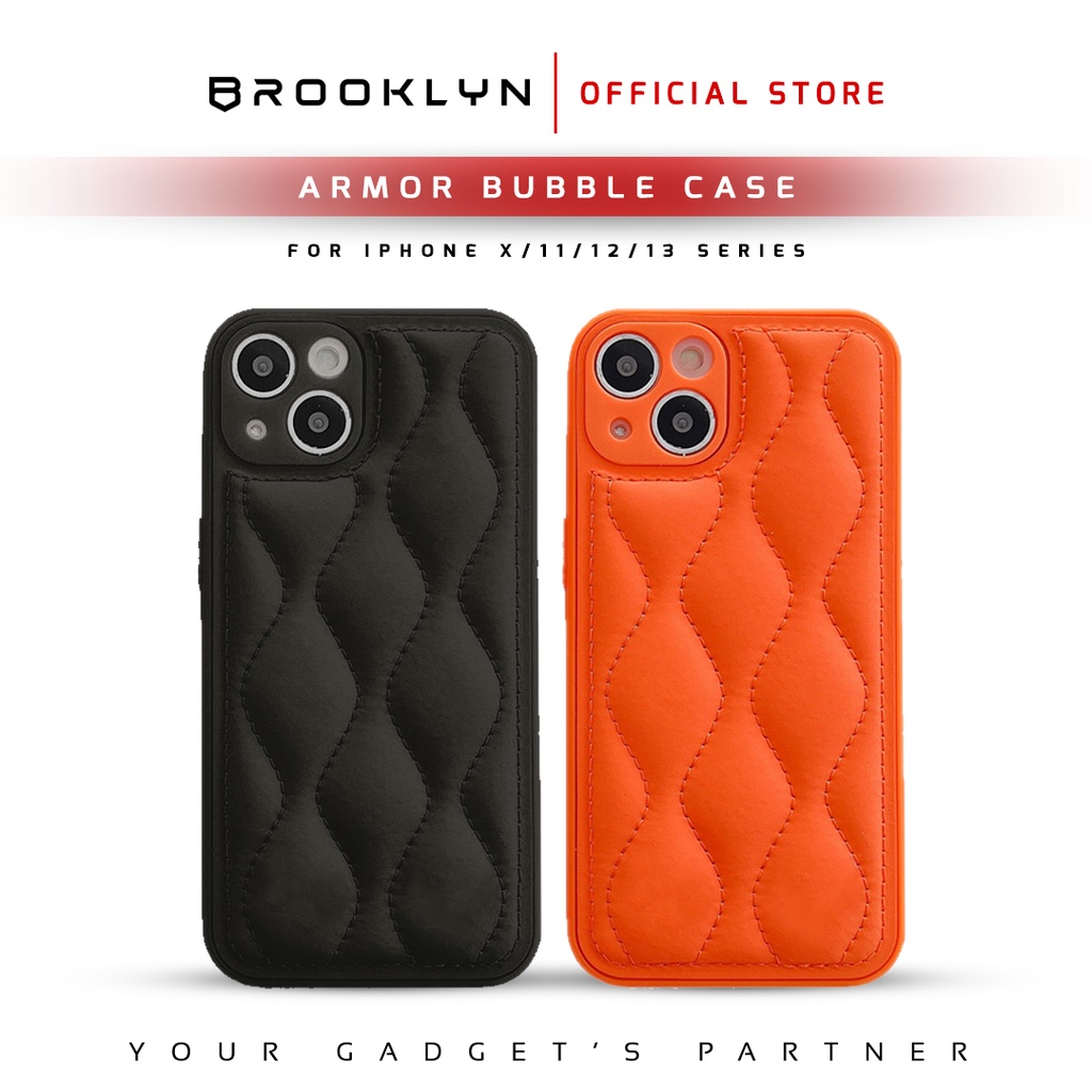 Brooklyn Thick Pillow Casing iPhone 13/12/11/X Mini/Pro/Max BK-CA16