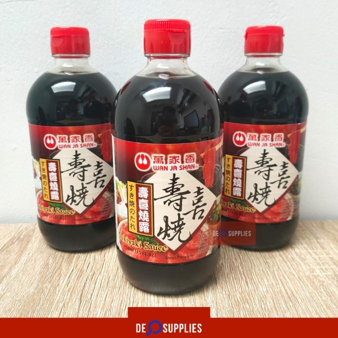 

best seller] Wan Ja Shan Sukiyaki Sauce 450ml - Saus Suki Shabu Hotpot Wanjashan